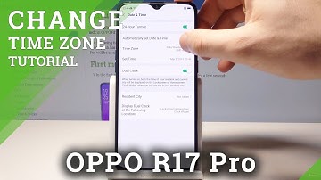 How to Set Up Date in OPPO R17 Pro - Time Settings