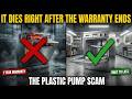 Why Your Dishwasher Will Die Right After the Warranty Ends (The Plastic Pump Scam)