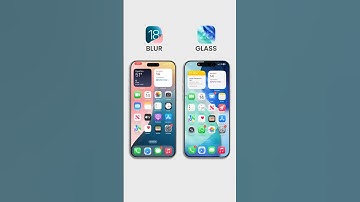 iOS 18 Blur Vs iOS 26 Glass - Which one Looks Better?