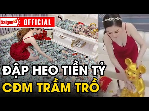 Hot girl đập heo ăn Tết 'TIỀN TỶ' khiến nhiều người trầm trồ