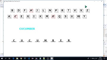 Java Game Programming - HangMan Part-14 (Changing Mouse Cursor JFrame)