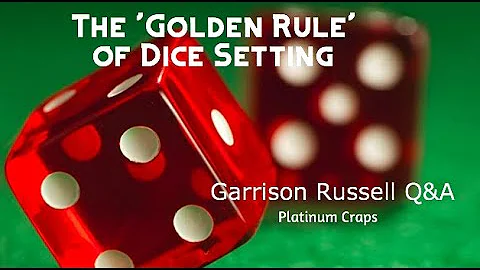 Dice Setting, Place Betting & Positive Energy! Gar...