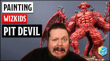 How to paint a Pit Devil | Pathfinder Battles Deep Cuts/Wizkids | Boxes of Shame