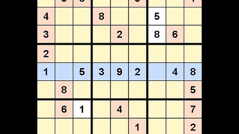 How to Solve Washington Times Sudoku Difficult May 12, 2021