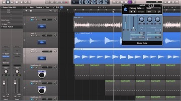 Fast use of Gate in Logic Pro X for Bass Guitar