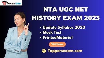 UGC NET HISTORY Mock Test 2023, Update Syllabus & Pattern 2023, PDF Book, Important MCQs
