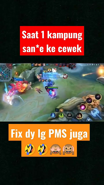 Jangan ganggu cewek yg lagi PMS🤣 #mlbb #mobilelegends #funnymoment #funnyvideo #lunox #pms #cewek