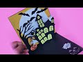 Halloween Card | DIY Halloween Pop-up Card | Spooky Card