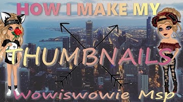 How I make my thumbnails. Part 2