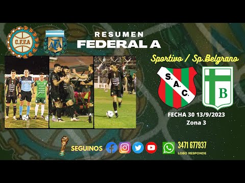 Atletico Carcarana vs Sportivo Las Parejas Live Commentary