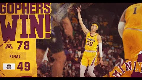 Highlights: Gopher Men's Basketball Defeats Purdue...