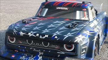 Arrma Infraction V2 scary speed run save.