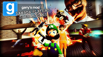 GMOD LAMBDA PLAYERS SHENANIGANS (2K subs special vid)