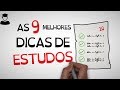 ESTUDE DE FORMA EFICIENTE | AS 9 MELHORES DICAS DE ESTUDO | Seja Um Estudante Melhor