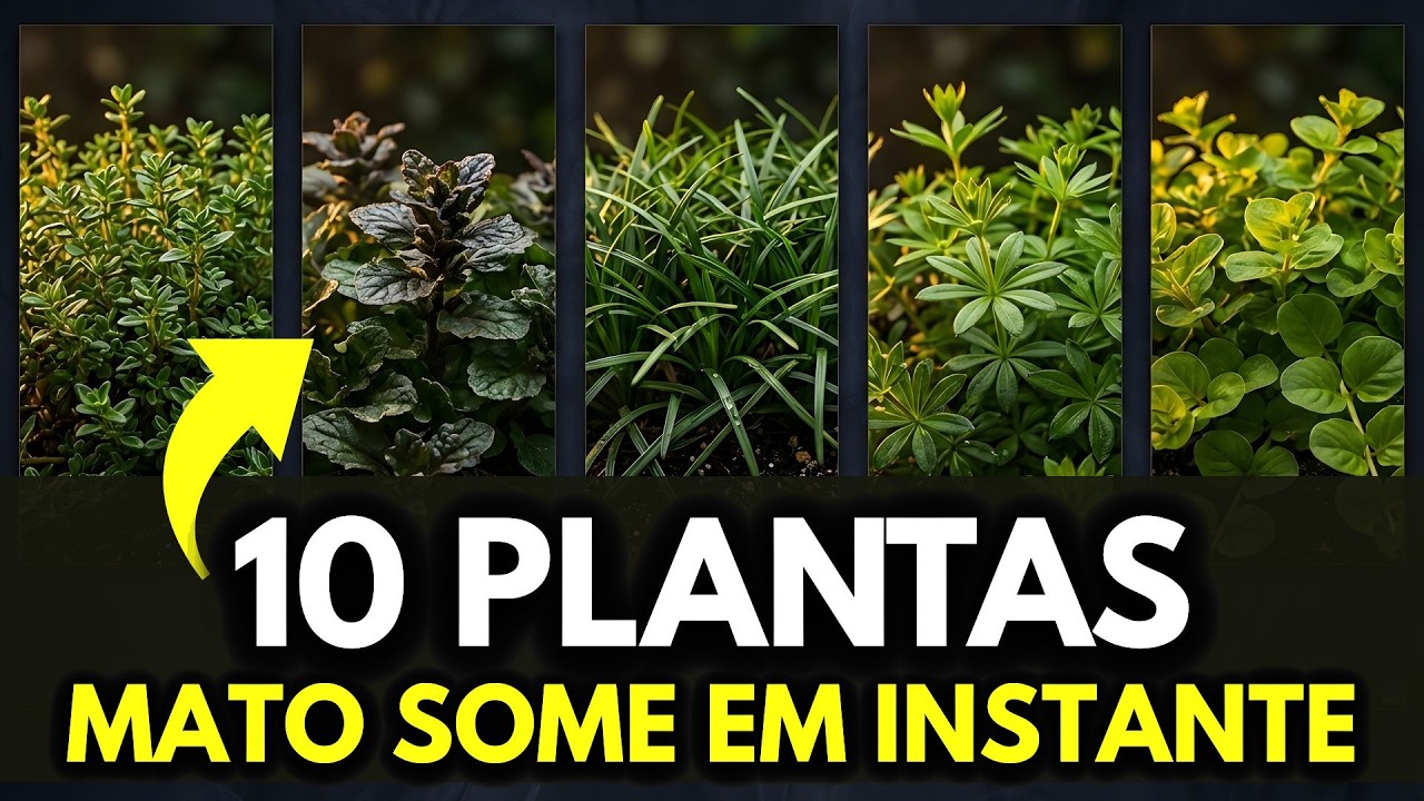 10 Plantas Poderosas Que ACABAM COM O MATO Nunca Visto Antes