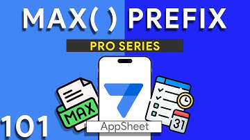 Appsheet Episode 101: How to use MAX ( ) for custom prefix with running number. Simple steps!