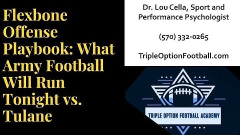 Flexbone Offense Playbook: What Army Football Will Run Tonight vs. Tulane