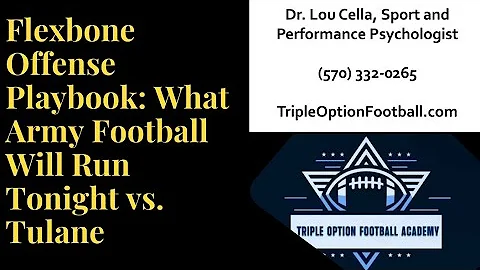 Flexbone Offense Playbook: What Army Football Will Run Tonight vs. Tulane