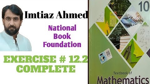 Class 10 Maths NBF  Ex # 12.2 complete|FBISE Maths 10 Ex # 12.2 complete|#maths10|#nbf#fbise|