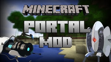 Minecraft Mod Spotlight: (1.2.5) Portal Mod Part 2 (Sentry Turrets,Aerial Faith Plates)