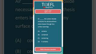TOEFL Grammar Practice #447 | Structure Questions (Participial Phrases)