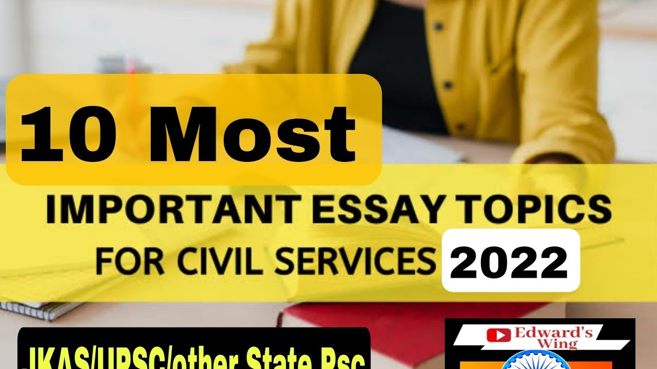 essay topics for upsc cse