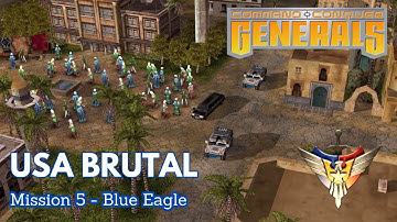 Command & Conquer: Generals - USA Campaign - Brutal Difficulty - Mission 5