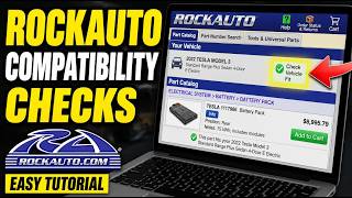 How to restore EV parts orders using RockAuto compatibility checks - Easy Tutorial