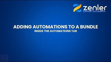 👉 Courses - Bundles - Adding Automations to a Bundle