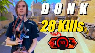 donk 28 Kills | CS 2 Gameplay | Mirage