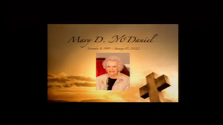 Mary D McDaniel- January 25, 2022