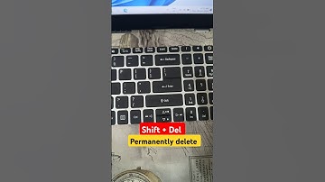 Permanently Delete file for shortcut key ✨🔐#shorts