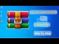 How To Install WinRAR On Windows 10 How To Extract Zip File How To Install WinRAR On Windows 10 How To Extract Zip File