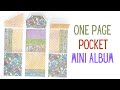 One Page Pocket Mini Album