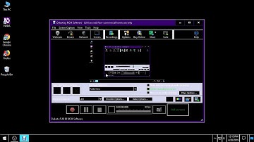 Tutorial on using Debut video capture software as a blind person.