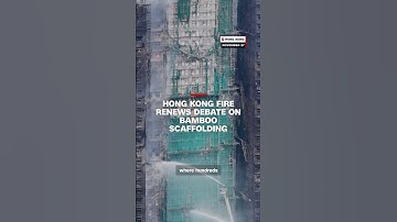 Hong Kong fire renews debate on bamboo scaffolding