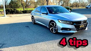 20182021 Honda Accord easy tips & tricks you should know