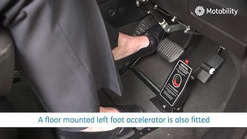 Motability Adaptations Left Foot Accelerator | Underwoods Motor Group