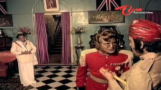 Mohan Babu As British Officer - Telugu Comedy Scene
