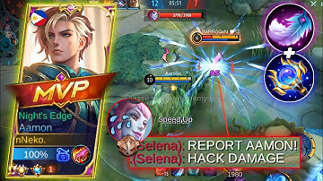 MAX DAMAGE AAMON! ENEMIES AUTO DELETE🔥 AAMON BEST BUILD 2022