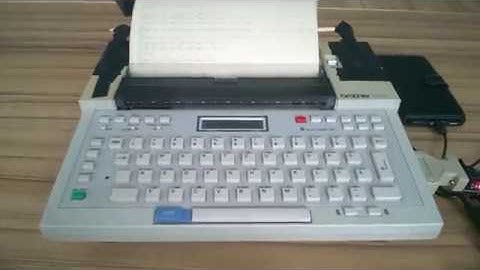 Arduino Due Lisp Retro Computer with Brother EP 44 as Serial Terminal