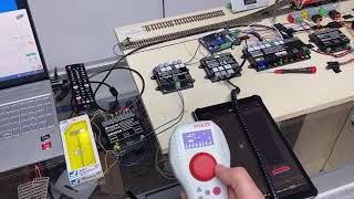 Programming DR4018 to drive MTB PM5 point motors and on/off light out puts.