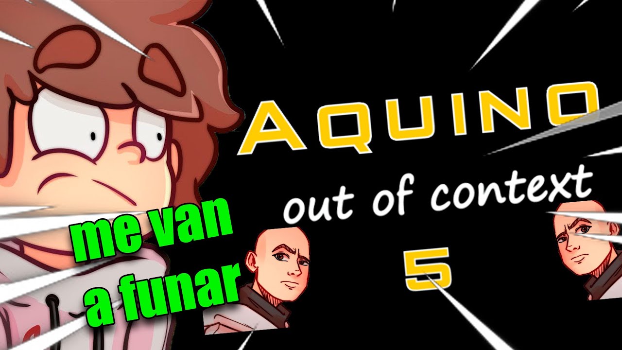 AQUINO REACCIONA A SU FUERA DE CONTEXTO PARTE 5 🥵
