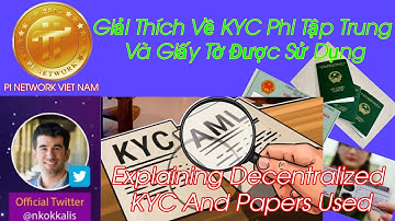 Giải Thích KYC Phi Tập Trung Và Giấy Tờ Được Sử Dụng | Explaining Decentralized KYC And Papers Used