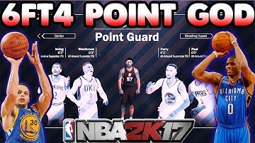 NBA 2K17 BEST PLAYMAKER POINT GAURD BUILD! NBA 2K17 - TIPS MYPARK, MYCAREER, AND PRO AM! POINTGOD!