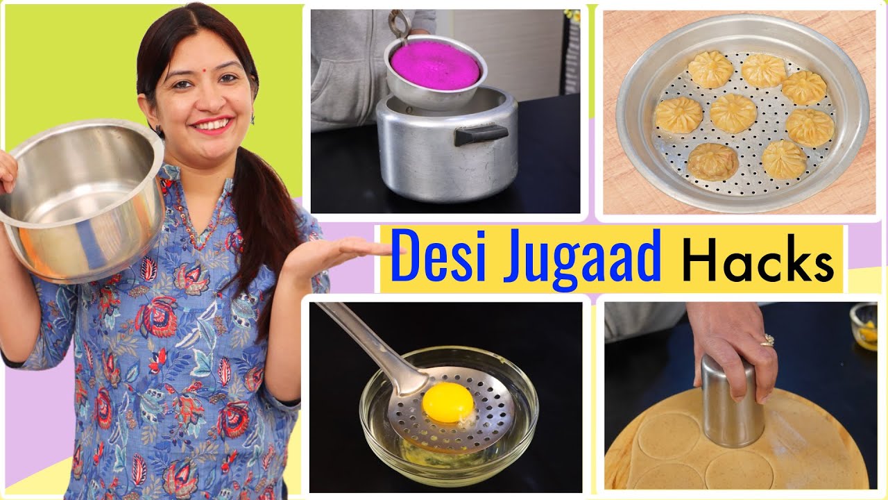 Desi Jugaad Hacks | Indian Kitchen Tools | CookWithNisha | Cook With Nisha