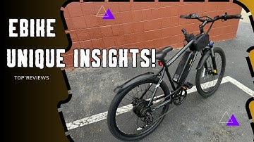 the HOVERFLY OUREA Electric Bike | Important details