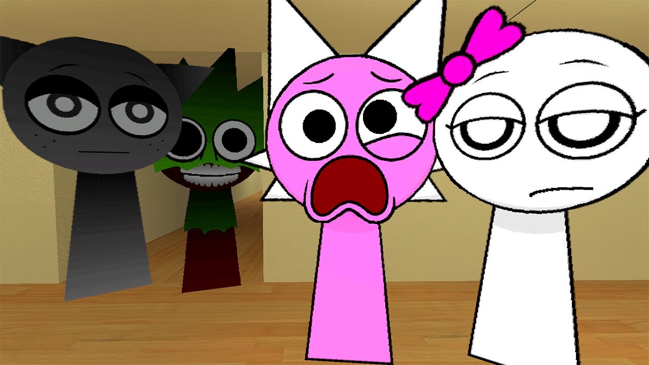 Sprunki Pinki and Wenda gor Each Other's Attributes and OWAKCX and Gray