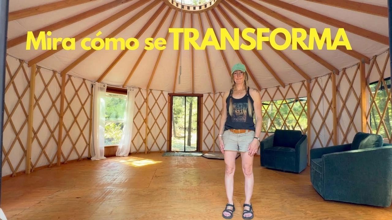 ¿Quieres saber cómo decorar el interior de una yurta? Aquí te decimos cómo lograrlo