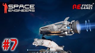 #7 Мой новый ракетный истребитель - Space Engineers "Reavers"